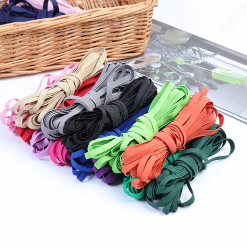彩色松紧带橡皮筋弹力带子可调节裤子松紧带手工diy橡筋绳子辅料