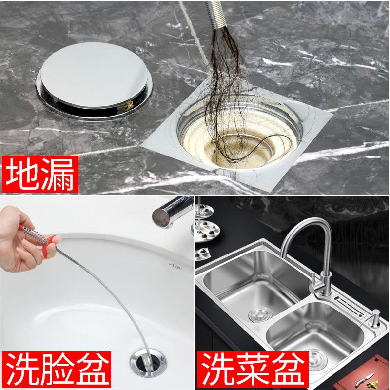 四爪取物器阿斯卡利(ASCARI)通下水道夹子马桶异物疏通卫生间管道垃圾夹取器 管道垃圾夹160cm图片