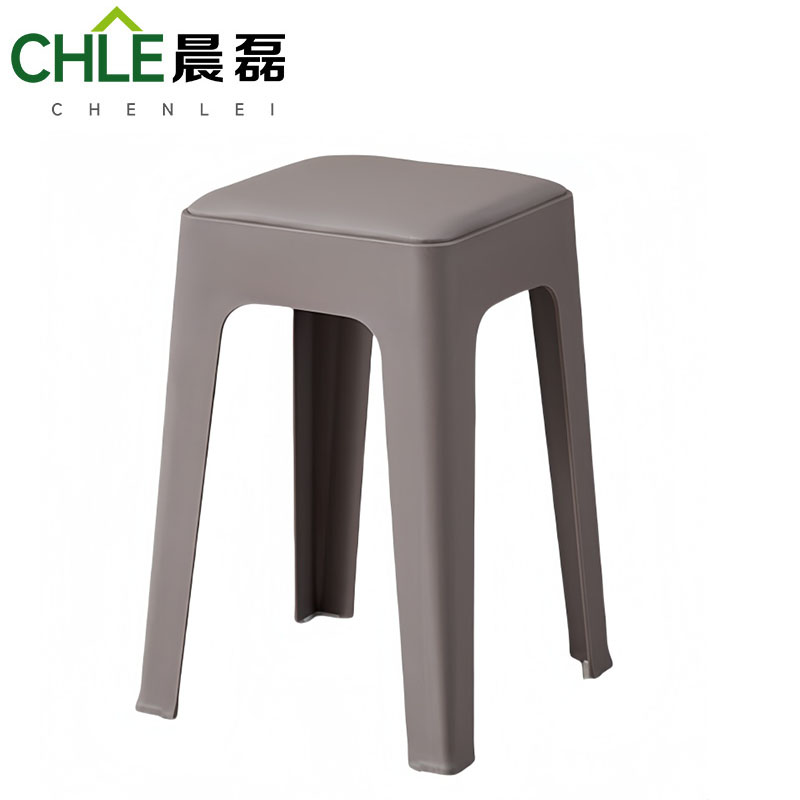 晨磊 塑料凳 47*32*28cm(灰色) 个高清大图