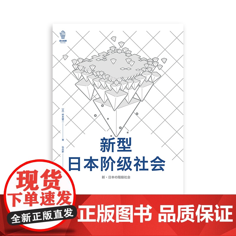 新型日本阶级社会 译文视野系列桥本健二作品纪实文学上海译文出版社 上海世纪出版高清大图