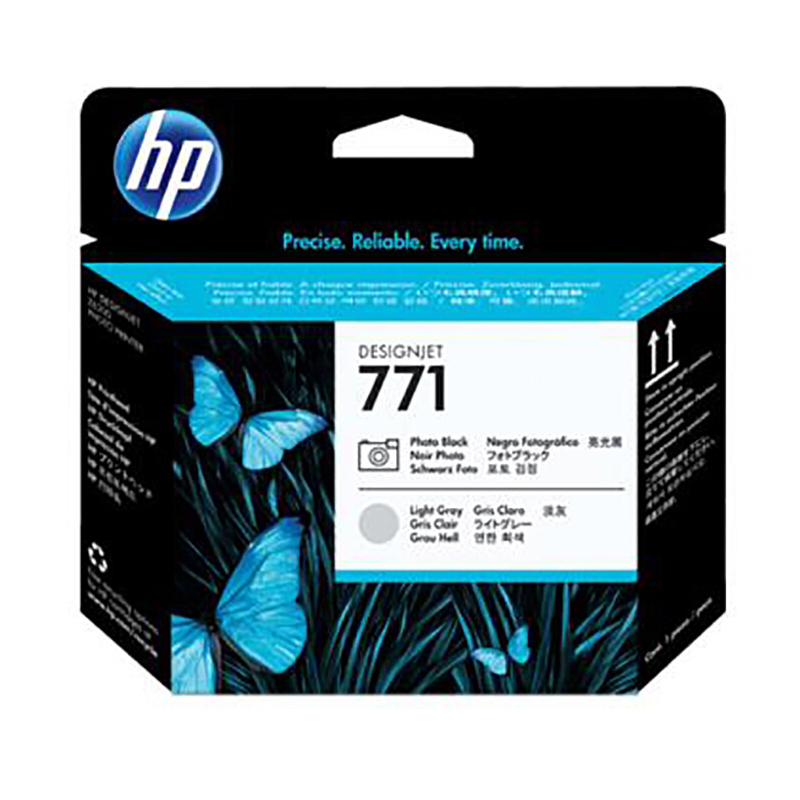 惠普(hp) 打印头771 PK/LG 照片黑/浅灰色 (CE020A) 适用Z6200/Z6800机型