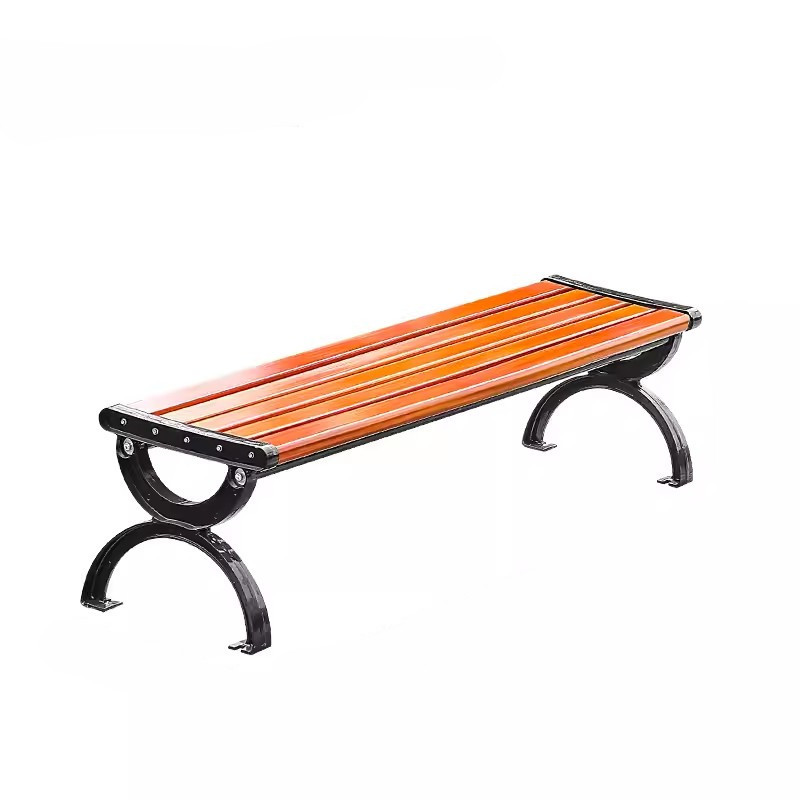 5米公园椅 户外长椅 室外长条凳 小区庭院露天休闲防腐实木塑木靠背