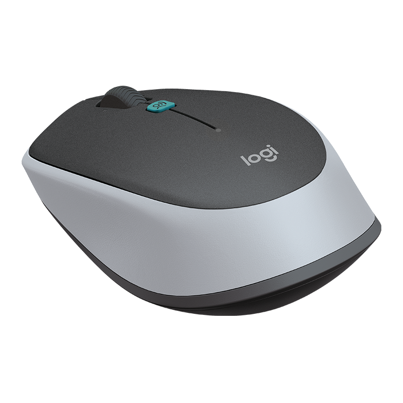 罗技(Logitech)VOICE M380无线鼠标 笔记本电脑台式机USB便携鼠标 办公鼠标 语音听写鼠标黑色