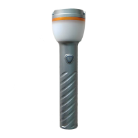 简鼎JD6128 10W IP65 DC3.7V LED 电筒(计价单位：个)灰色