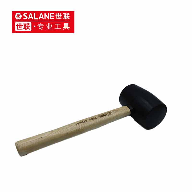 世联中式木柄橡胶锤 750g 把
