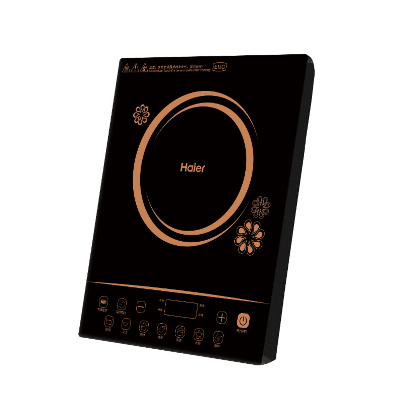 海尔(Haier)电磁炉C21-BC15 24小时定时预约6D高效散热技术10档火力7档烹饪S疏绕匀火线盘圈电磁炉