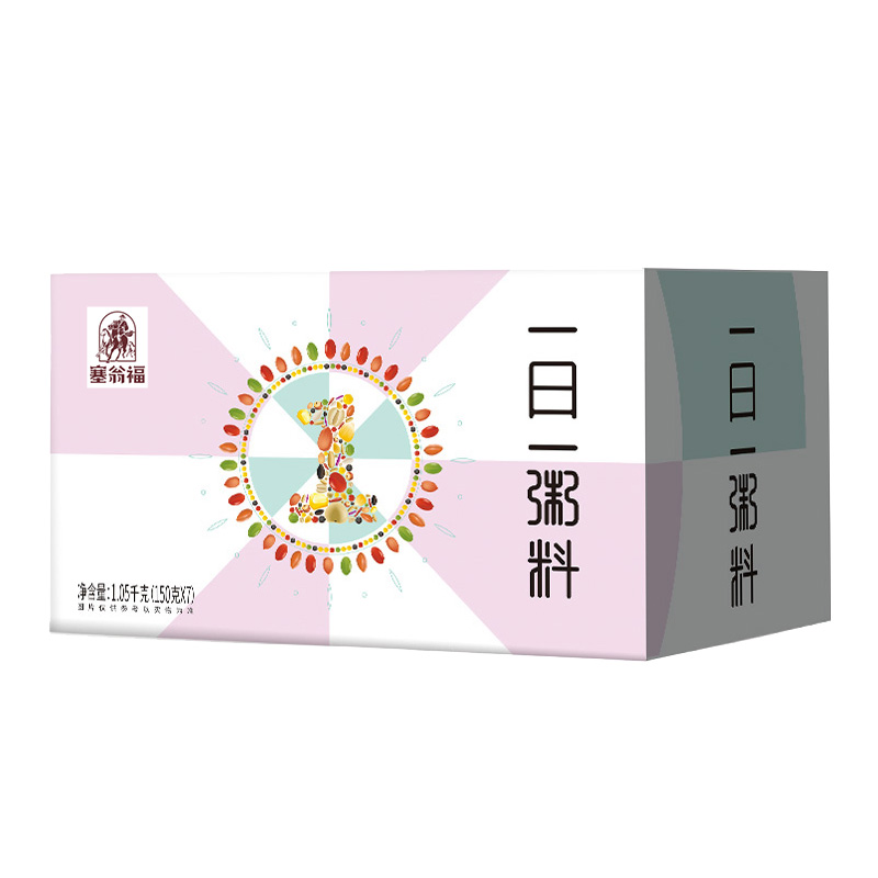塞翁福一日一粥料 1050克(杂粮粥料组合)150g*7盒.高清大图