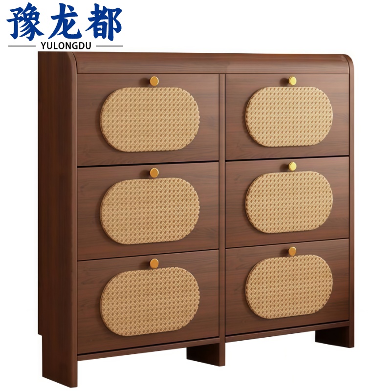 豫龙都 翻斗鞋柜 六门 个