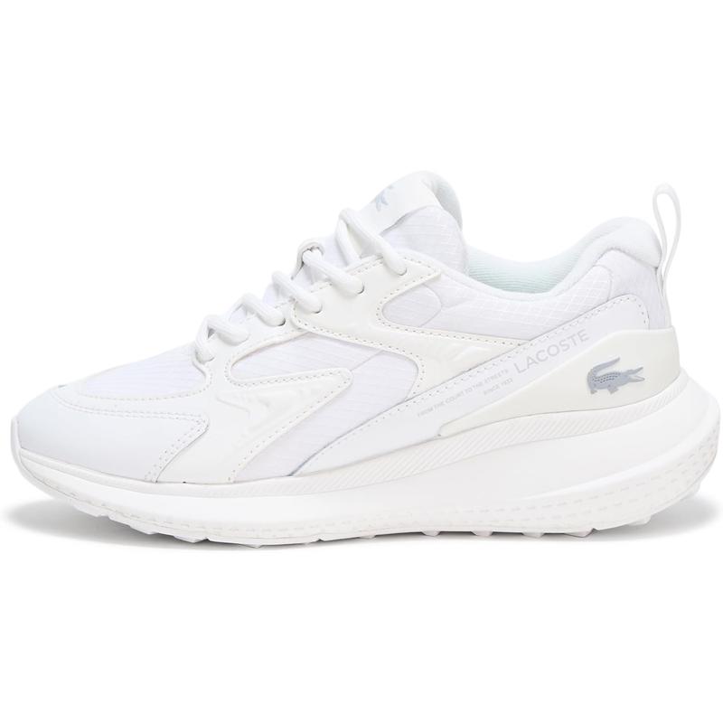 Lacoste女鞋休闲运动板鞋轻便透气网布拼接休闲百搭女士鞋高清大图