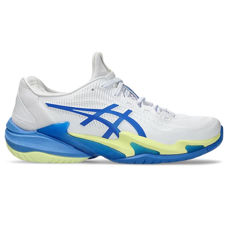亚瑟士(ASICS)网球训练鞋女子室内运动鞋稳定支撑快速回弹专业综 White/Illusion_Blue 42.5