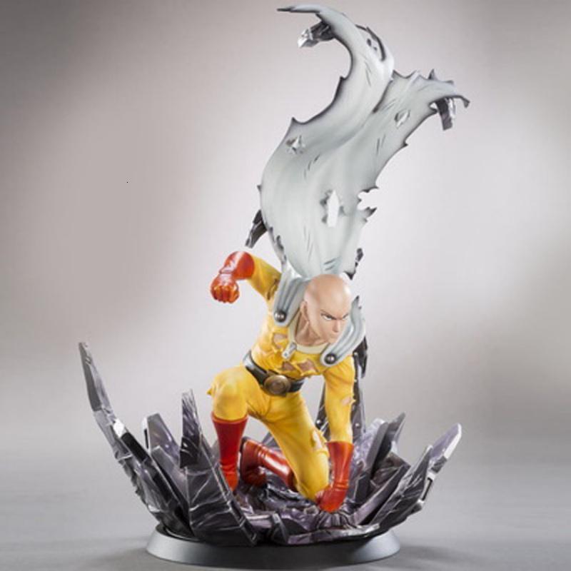 figma一拳超人手办玩具琦玉老师光头杰诺斯模型人偶玩偶摆件公仔 埼玉静态24cm高清大图
