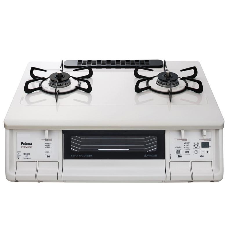 日本原装百乐满 PALOMA两2双眼燃气灶EVERYCHEF天然气液化气煤气PA-380WHA-L-LPG液化气 新款