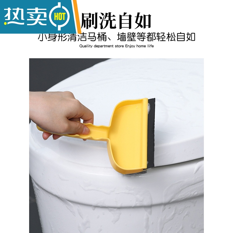 敬平软胶玻璃家用双面清洁洗窗户擦玻璃器瓷砖墙面两用清洁刷 绿色[2个装]高清大图