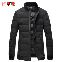 yaloo/雅鹿羽绒服男 短款冬季2018新款男士保暖修身上衣男