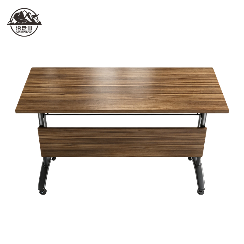 沿盘山 移动培训桌 120*50*75cm 张高清大图