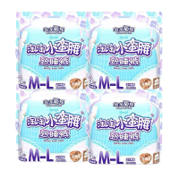 淘淘氧棉小蛮腰安心裤M-L 3条*4包 防漏安睡裤型卫生巾纯棉熟睡姨妈安全裤 12条