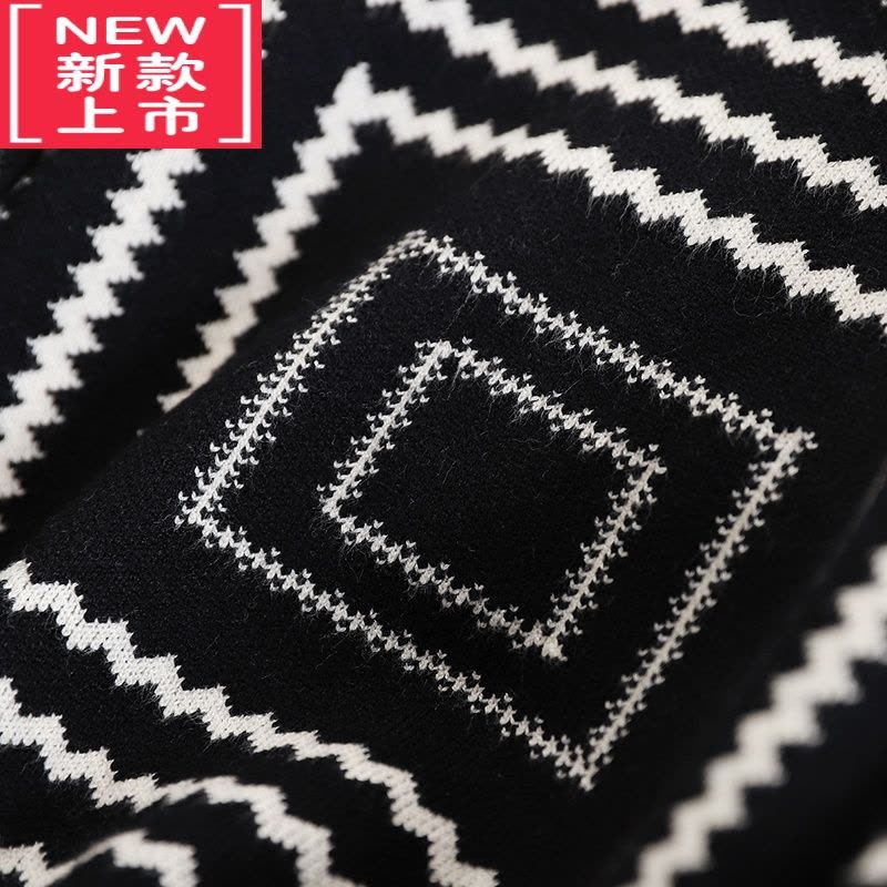 可莉允男童毛衣针织衫2022秋冬新款儿童加厚保暖套头衫洋气韩版宝宝上衣图片