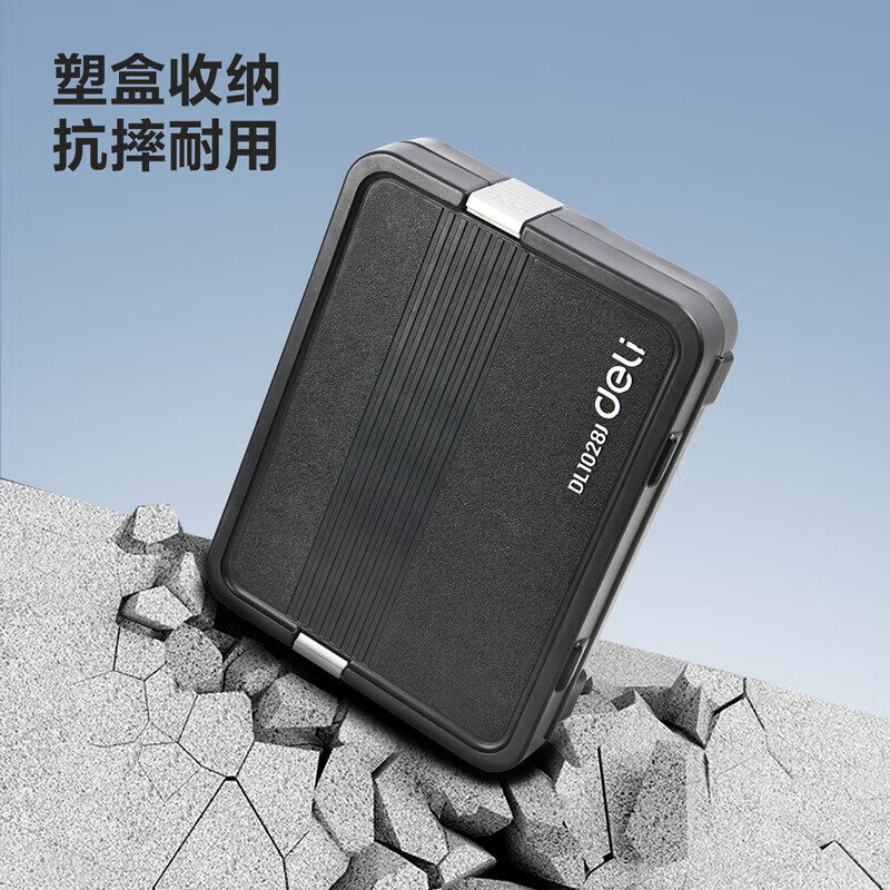 得力工具DL1018J工具套装18件套(黑)(套)高清大图