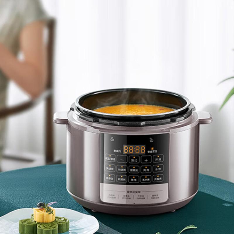 美的电压力锅5L包裹式立体IH加热米饭MY-E5410高清大图