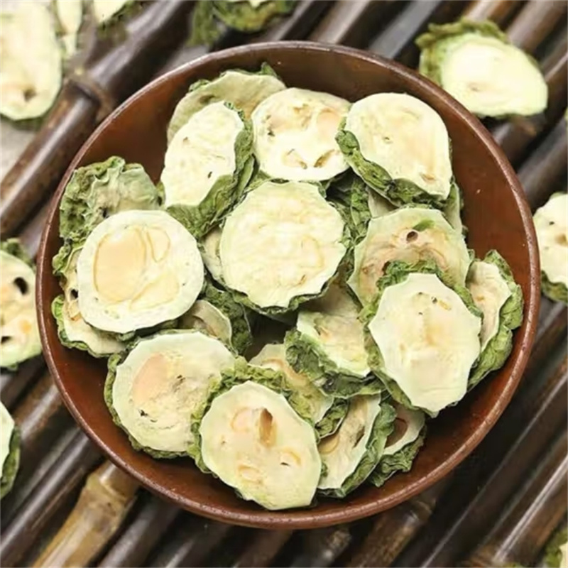 苦瓜茶正品苦瓜片干新货泡水泡茶原味苦瓜干片茶可搭冬瓜桑叶茶9260高清大图