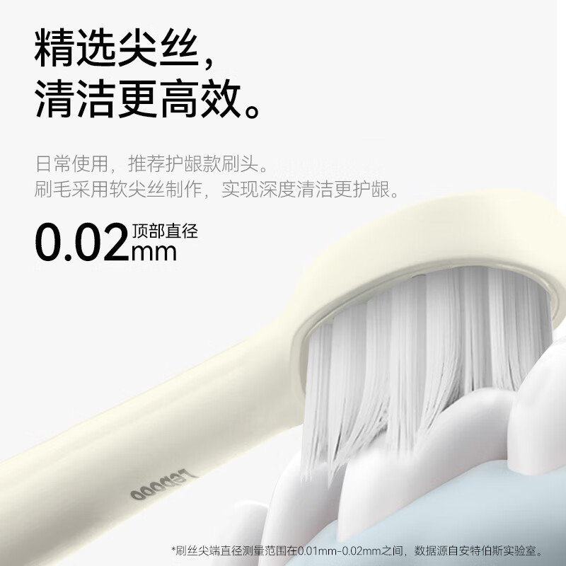 力博得(Lebooo)电动牙刷软毛护龈长续航120天电动牙刷情侣款送男友/女友生日礼物悦心2024款高清大图