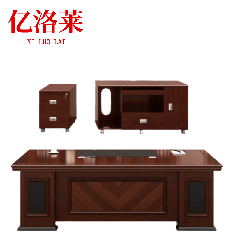 亿洛莱 班台 2.4m 套高清大图