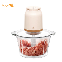 布谷（BUGU） 绞肉机家用电动玻璃多能料理机绞馅机双刀碎肉打肉机切菜搅拌机 BG-BL11S