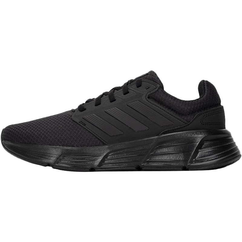 阿迪达斯(adidas) 男鞋 2025夏季新款休闲运动鞋轻便舒适户外慢跑减震透气跑步鞋 GW4138黑武士 41码 黑色 42码