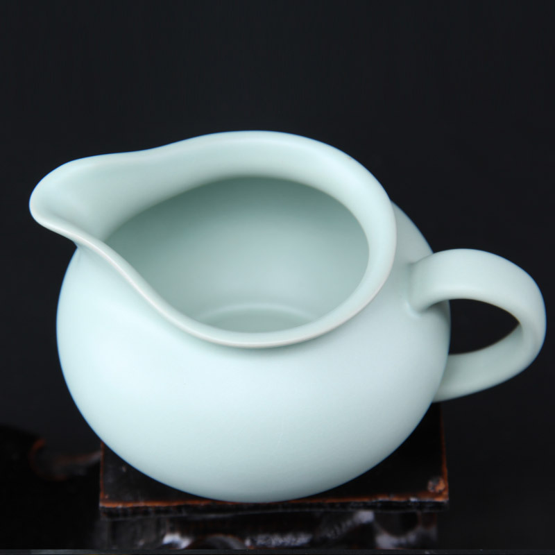 唐宏坊 汝窑功夫小茶杯陶瓷茶盏茶碗家用品茗杯白瓷主人杯青花瓷泡茶
