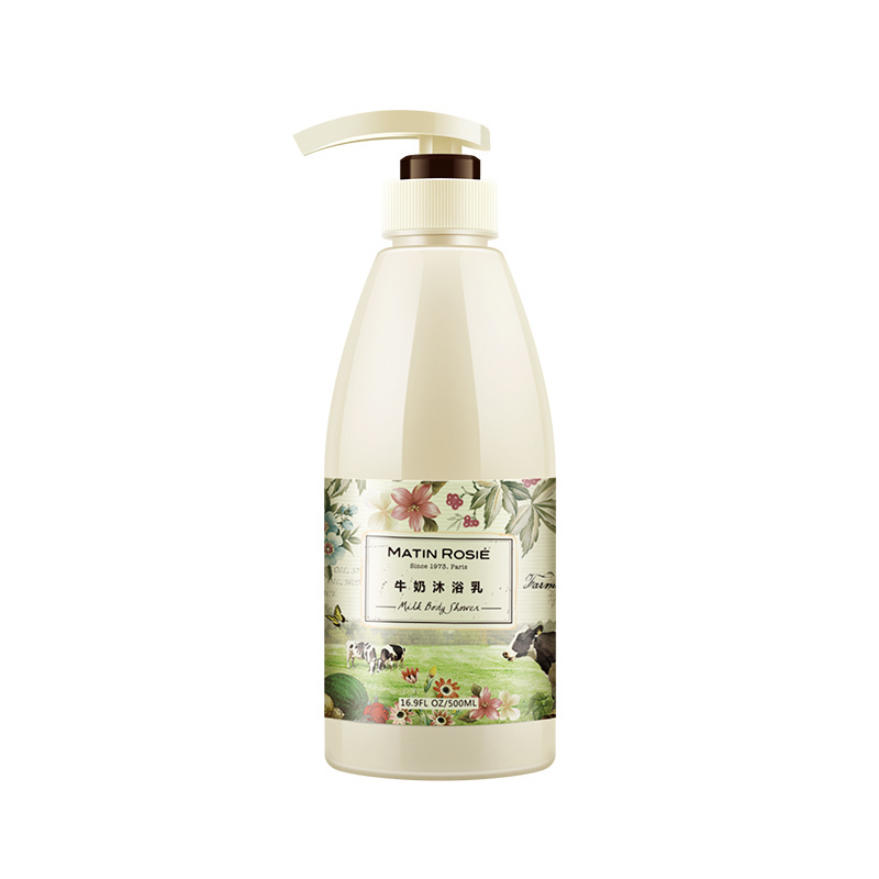 玛汀露丝沐浴露牛奶沐浴露500mL 牛奶蛋白 丝般柔滑 滋润保湿 细腻嫩滑
