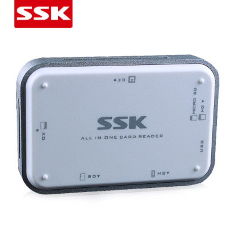 SSK 金属高速 USB3.0 多功能读卡器 SCRM056 (单位:个)