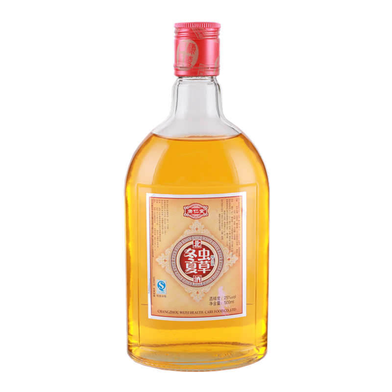 康仁堂北冬虫夏草酒营养酒补酒500ml