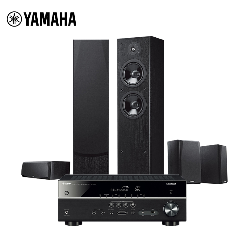 雅马哈yamahansf51385功放音响音箱家庭影院5声道主箱中置环绕落地式