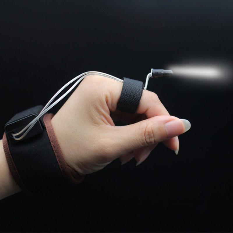 三档亮度充电拇指灯采耳师专用工具掏耳朵灯挖耳专业采耳聚光灯电池