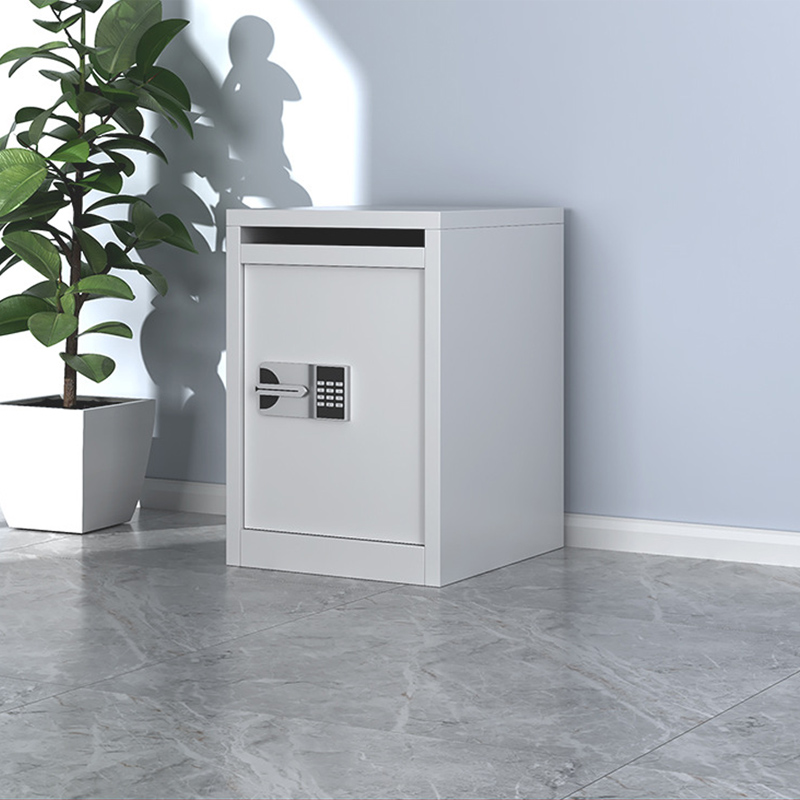 苏宁 质凡 办公家具 办公文件待销柜单节国保密码锁(内置帆布袋)/ZF-BMG112/430*550*650mm高清大图