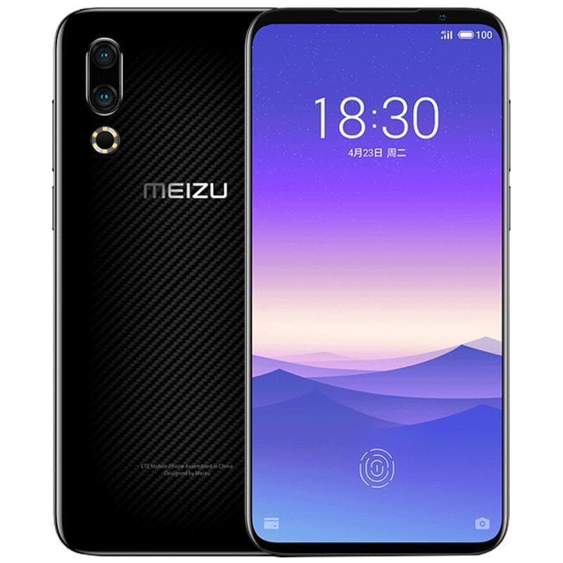 Meizu/魅族 魅族16s 8GB+128GB 碳纤黑 全面屏移动联通电信4G全网通手机图片