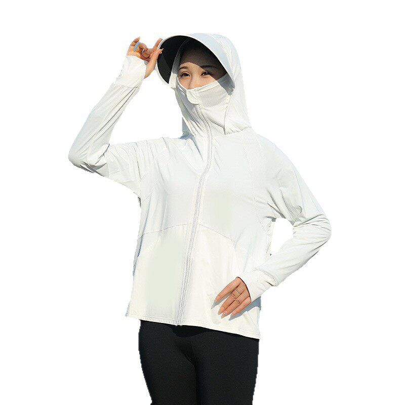 女士超好看防晒衣女夏季新款防紫外线冰丝凉感防晒服透气薄高清大图