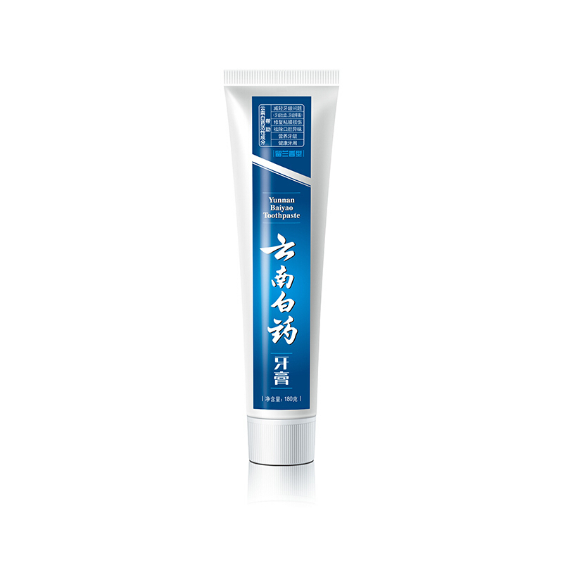 云南白药(YUNNAN BAIYAO) 牙膏 留兰香型180g 单支装
