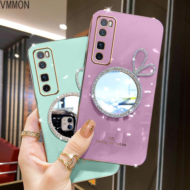 VMONN适用于华为nova7pro手机壳hw网红高档女新款N0va7pr0超薄防摔软外壳jer-an10直边电镀保护套高清大图