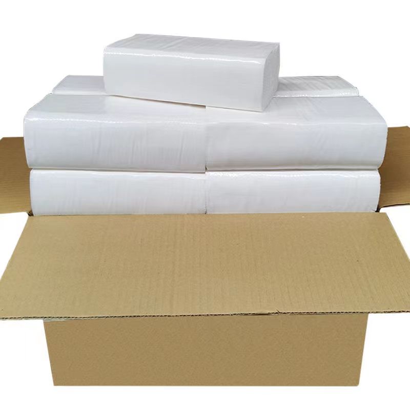 DERUIMAN 商用擦手纸 卫生间用擦手纸 21cm*21cm*130抽/包高清大图