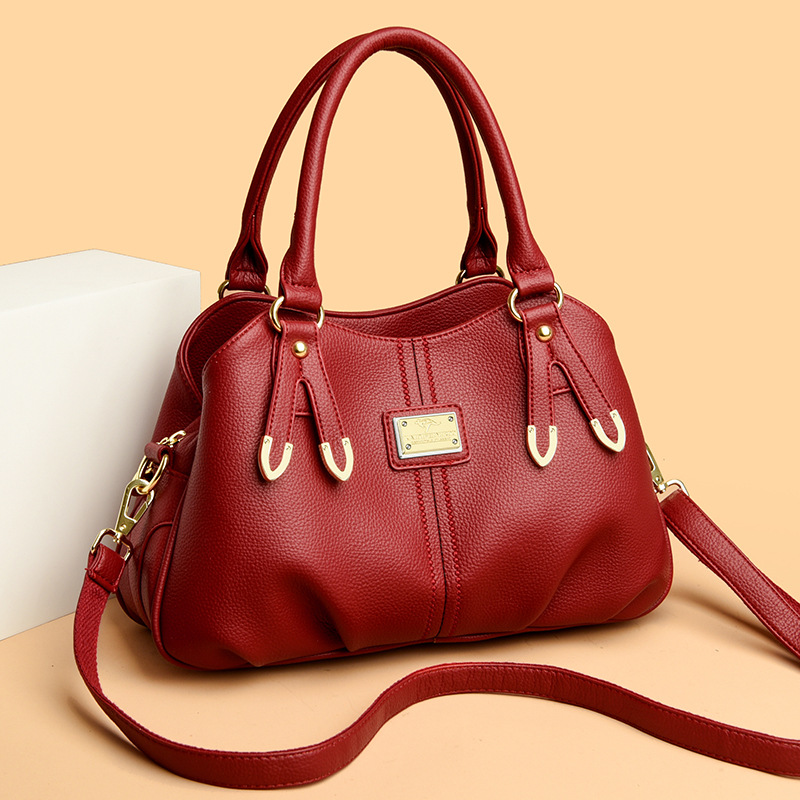 包包女包新款时尚潮流中年妈妈包斜挎包单肩包手提包_40高清大图