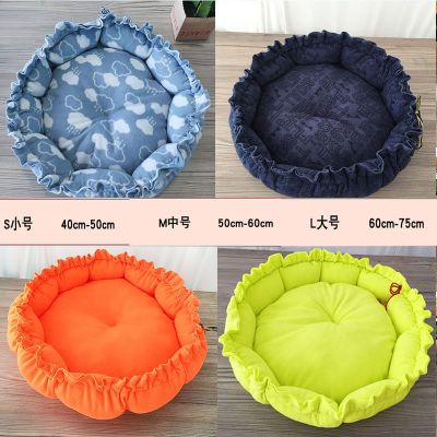 替换窝垫(颜色随机) S号(约5斤内) 侏儒兔窝兔子屋保暖棉窝秋冬天专用小房子兔兔别墅躲避棉窝洞室外