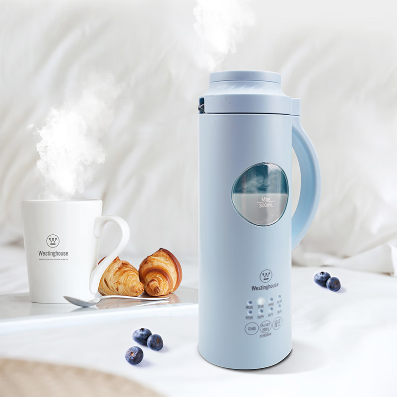 西屋(WESTINGHOUSE)破壁机WFB-MN01E蓝色豆浆机搅拌机