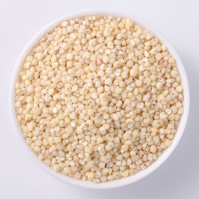 十月稻田 高粱米 2斤 东北白高粱米 五谷杂粮 低脂粗粮 高粱大米饭 真空装高清大图