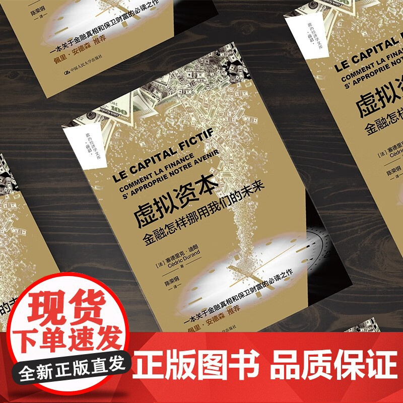 虚拟资本 金融怎样挪用我们的未来 了解金融化真相和财富演化逻辑 人民大学出版社