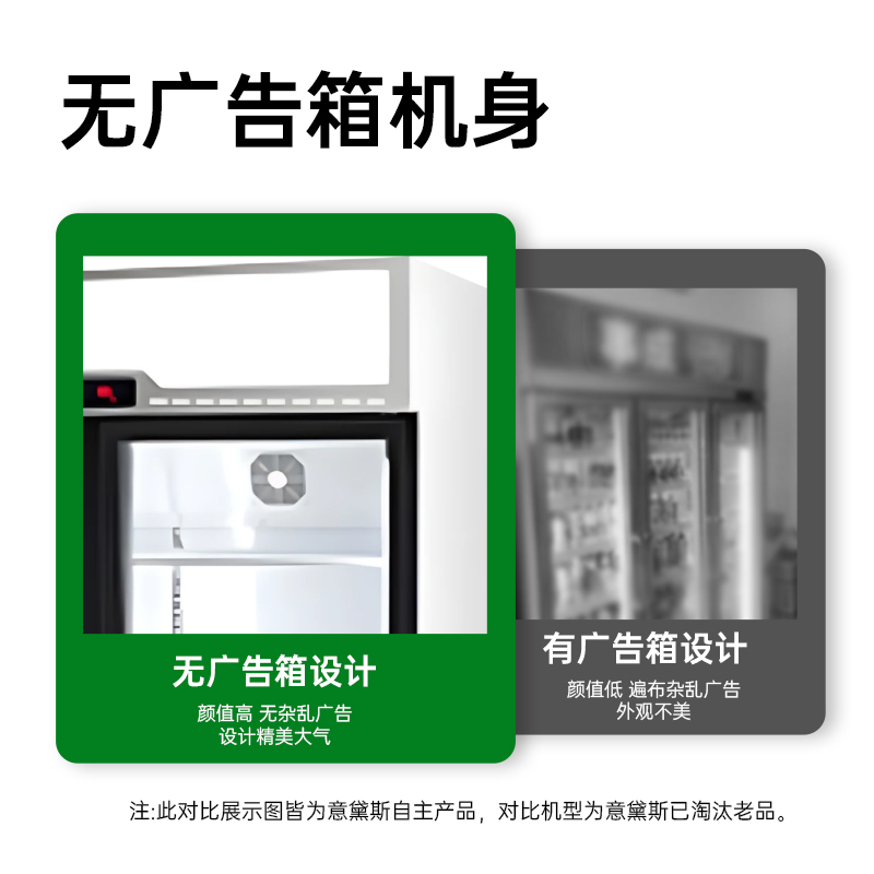 意黛斯 商用大容量果蔬冷藏保鲜柜蔬菜水果立式冷柜饮料酒水展示柜商用冰箱餐饮超市单位食堂冰柜YDS-DBQ-688BF高清大图