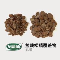 花彩师松鳞盆栽松鳞有机覆盖物8L/包 园林绿化铺面透气