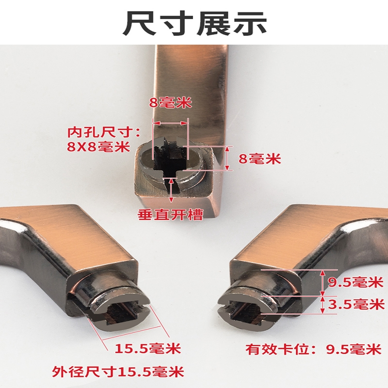 阿斯卡利(ASCARI)门把手手柄门锁通用型手拉配件大全大门家用把柄房间入户卧室