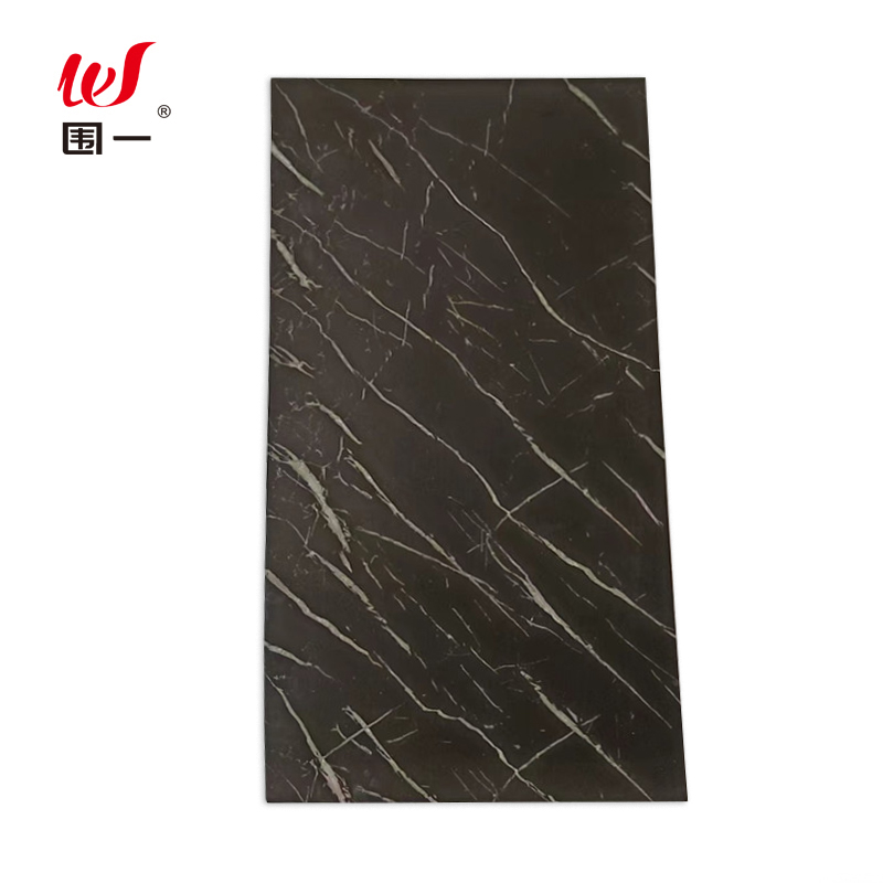 围一 铝塑板 30*60*0.25CM-黑大理石 块高清大图