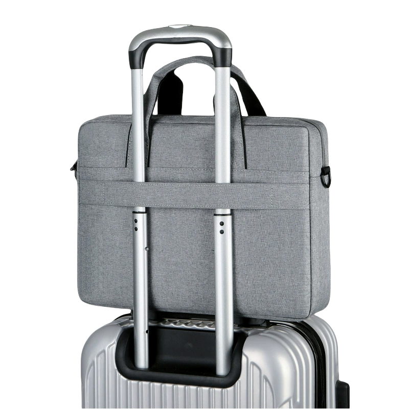 酷美智悦 电脑包灰色气囊版44*33*7cm KM-BH418 个高清大图